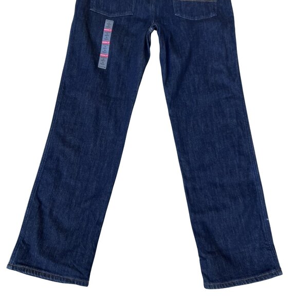 Carhartt NWT Womens14 Straight Leg Blaine Flannel Lined Jean Rugged Flex Capsule - Picture 14 of 16